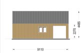 Chalet en bois AGATA S (44 mm + bardage), 39 m² specification 4