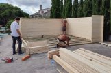 Abri de jardin en bois MIA (Isolé, 44+44 mm), 5.5x5.5 m, 30 m² customer 3
