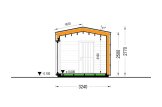 Abri de jardin en bois EMMY PLUS (Isolé RE2020, 34 mm + bardage), 6x3 m, 15 m² specification 6