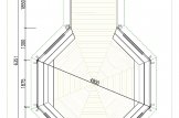 Kota-grill Finlandais avec extension 16.5 m² + 3.6 m² specification 1