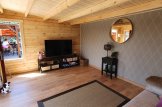 Abri de jardin en bois ESSEX (Isolé, 44+44 mm), 5x4 m, 20 m² customer 3