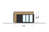 Bureau de jardin PREMIUM (34 mm + bardage), 6.5x4.5 m, 26 m² specification 5