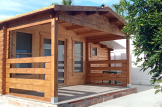 Abri de jardin en bois ISLA (Isolé, 44+44 mm), 6x5 m, 18 m² + 7 m² terrasse customer 3