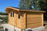 Abri de jardin en bois BENINGTON (34 mm), 4.5x3 m, 13 m² customer 1