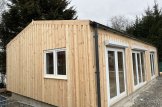 Chalet en bois SELENE (44 mm + bardage), 54 m² customer 2