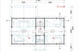 Chalet en bois habitable VERA (44+44 mm, RT2012) 132 m² + 13.5 m² terrasse specification 2