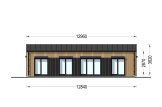 Maison en bois NICOLE RV (Isolé RE2020, 44 mm + bardage), 68 m² specification 2