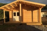 Chalet en bois LINCOLN (66 mm), 6x12 m, 72 m² customer 3