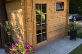 Abri de jardin en bois MODERN (28 mm), 3x2 m, 6 m² customer 2