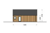 Chalet en bois en kit MILANA (34 mm + bardage), 41 m² specification 4