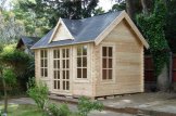 Abri de jardin en bois CLOCKHOUSE (44 mm), 4x3 m, 12 m² customer 1