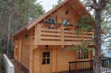 Chalet en bois LANGON (66 mm), 95 m² customer 1