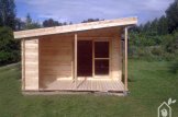 Abri de jardin en bois avec terrasse CARL (34 mm), 5x4 m, 20 m² + 8 m² customer 2