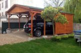 Carport en bois double CLASSIC, 6x6 m, 36 m² customer 1