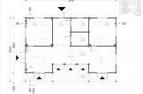 Chalet en bois RIVIERA S (66 mm), 100 m² + 20 m² terrasse specification 1