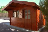 Abri de jardin en bois DREUX (44 mm), 4x4 m, 16 m² customer 2