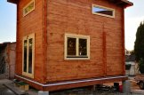 Chalet en bois à toit plat avec étage AVIGNON F (44 mm), 20 m² + 16 m² customer 1