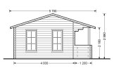 Abri de jardin en bois ROYAL S (44 mm), 5x5 m, 25 m² specification 5