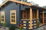 Abri de jardin en bois ROYAL (Isolé RE2020, 44+44 mm), 5x5 m, 25 m² customer 1