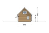 Chalet en bois en kit KARINA (34 mm + bardage), 46 m² specification 5