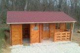 Chalet en bois NANTES (44 mm), 24 m² + 3.5 m² terrasse customer 3