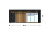 Abri de jardin en bois LAYLA (Isolé, 34 mm + bardage), 6x3 m, 15 m² specification 2