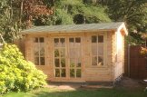 Abri de jardin en bois POOLHOUSE (44 mm), 4x3 m, 12 m² customer 1