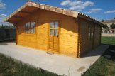 Abri de jardin en bois DREUX (44 mm), 4x4 m, 16 m² customer 3
