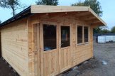 Abri de jardin en bois LILLE (44 mm), 5x4 m, 20 m² customer 3