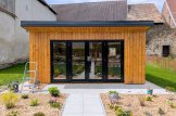 Abri de jardin en bois EVELIN (34 mm + bardage), 5x5 m, 25 m² customer 3