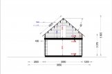 Chalet en bois habitable VERA (44+44 mm, RT2012) 132 m² + 13.5 m² terrasse specification 9