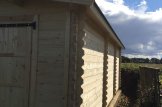 Garage en bois CLASSIC (44 mm), 4x7.5 m, 30 m² customer 3