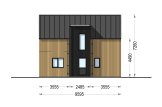 Maison préfabriquée en bois ASTRID PV S (44 mm + bardage), 99 m²  specification 1