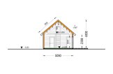 Chalet en bois en kit ARIELLE (Isolé, 34 mm + bardage), 41 m² specification 7