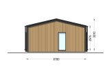 Chalet en bois habitable ANGELA RV (Isolé, RE2020), 50 m² specification 5