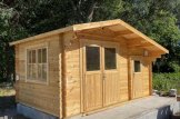 Abri de jardin en bois BENINGTON (34 mm), 4.5x3 m, 13 m² customer 2