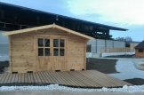 Abri de jardin PALMA (34 mm), 4x4 m, 16 m² customer 2