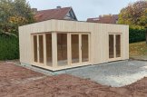 Studio de jardin PREMIUM (Isolé RE2020, 34 mm + bardage), 6.5x4.5 m, 30 m² customer 1