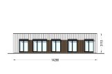 Maison préfabriquée en bois BELLA 3 PV (Isolé RE2020, 44 mm + bardage), 75 m² specification 2