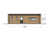 Chalet en bois habitable BELLA 2 RV (Isolé RE2020, 44 mm + bardage), 60 m² specification 4