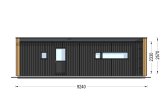 Chalet en bois habitable LUCIA 1 RV (Isolé RE2020, 44 mm + bardage), 57 m² specification 4