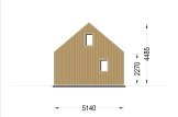 Chalet en bois AGATA S (44 mm + bardage), 39 m² specification 5