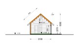 Chalet en bois habitable ARIELLE RV (Isolé RE2020, 44 mm + bardage), 41 m² specification 7