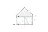 Chalet en bois SARA S (44 mm + bardage), 27 m² specification 7