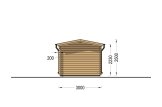 Abri de jardin en bois ELEONORA (44 mm), 6.6x3 m, 20 m² specification 5