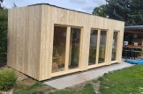 Sauna d'extérieur avec vestiaire DELLA (34 mm + bardage), 4,6 x 2,6 m, 9,3 m² customer 2
