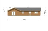 Chalet en bois VALENTINA S (44+44 mm), 118 m² specification 2