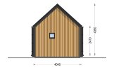 Chalet en bois habitable SALLY RV (Isolé, RE2020), 20 m² specification 4