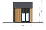 Chalet en bois SARA (Isolé, 34 mm + bardage), 20 m² specification 4