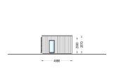 Maison préfabriquée en bois BELLA I PV (Isolé RE2020, 44 mm + bardage), 46 m² specification 3